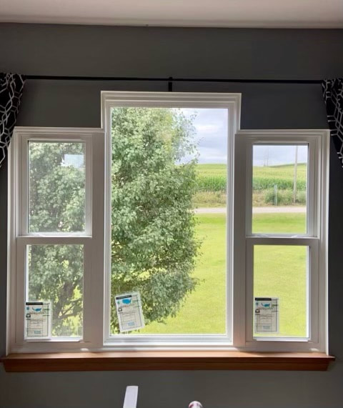 New Windows installed by Sunlight Window & Exteriors